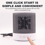 Compact 3-in-1 Heating Solution with Humidifier and Light