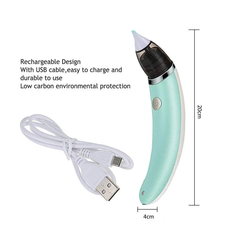 Gentle Electric Nasal Aspirator for Babies – Efficient Nasal Cleaning
