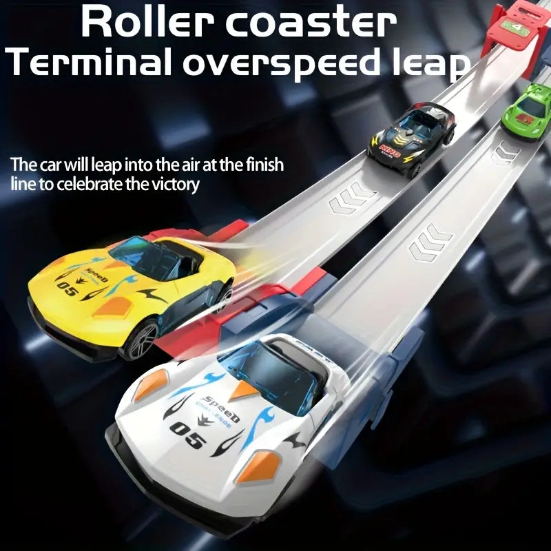 Catapult Race Track for Kids - Jump Track