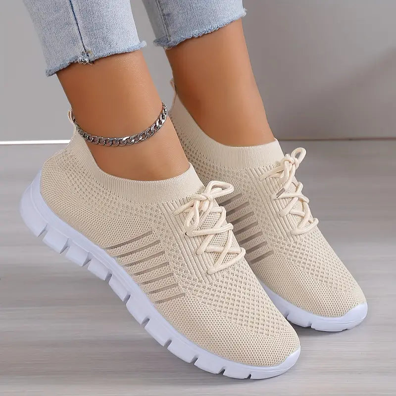 Lightweight, breathable running shoes for active women