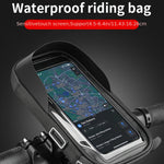 Waterproof Smartphone Holder for Bicycle and Motorcycle – 360° Rotatable, Suitable for 4.5–6.4 Inch