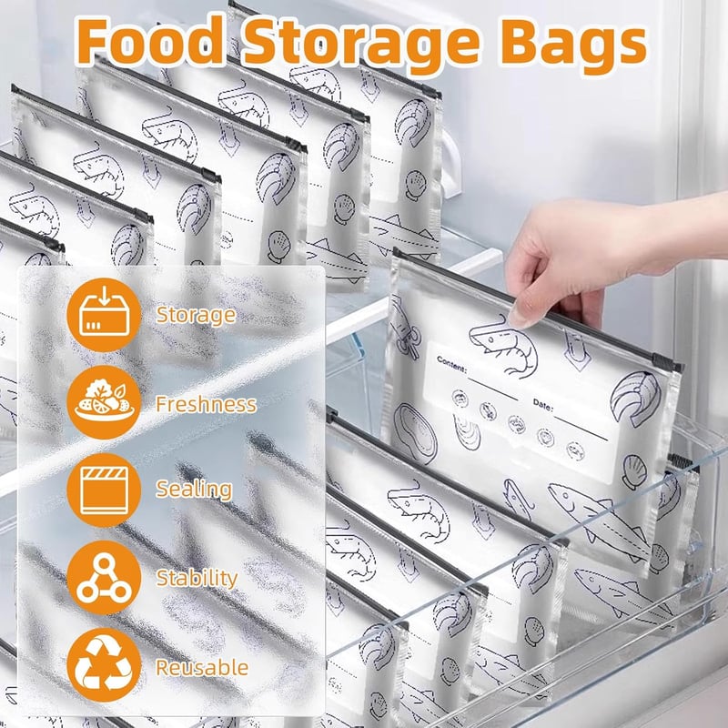 Reusable Aluminum Pouches – Up to 200 Uses