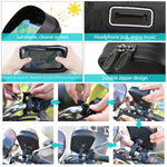 Waterproof Smartphone Holder for Bicycle and Motorcycle – 360° Rotatable, Suitable for 4.5–6.4 Inch