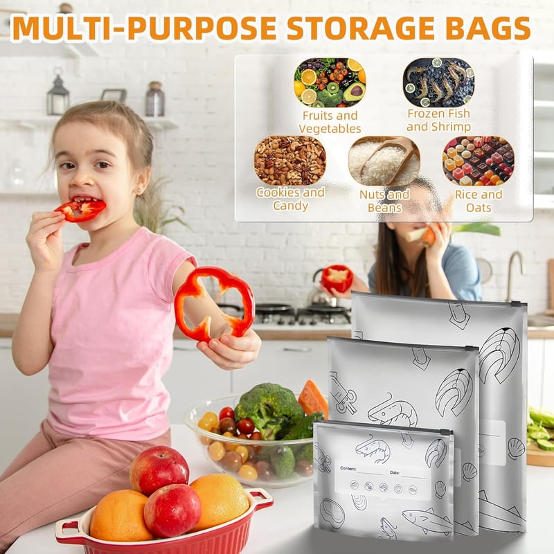 Reusable Aluminum Pouches – Up to 200 Uses