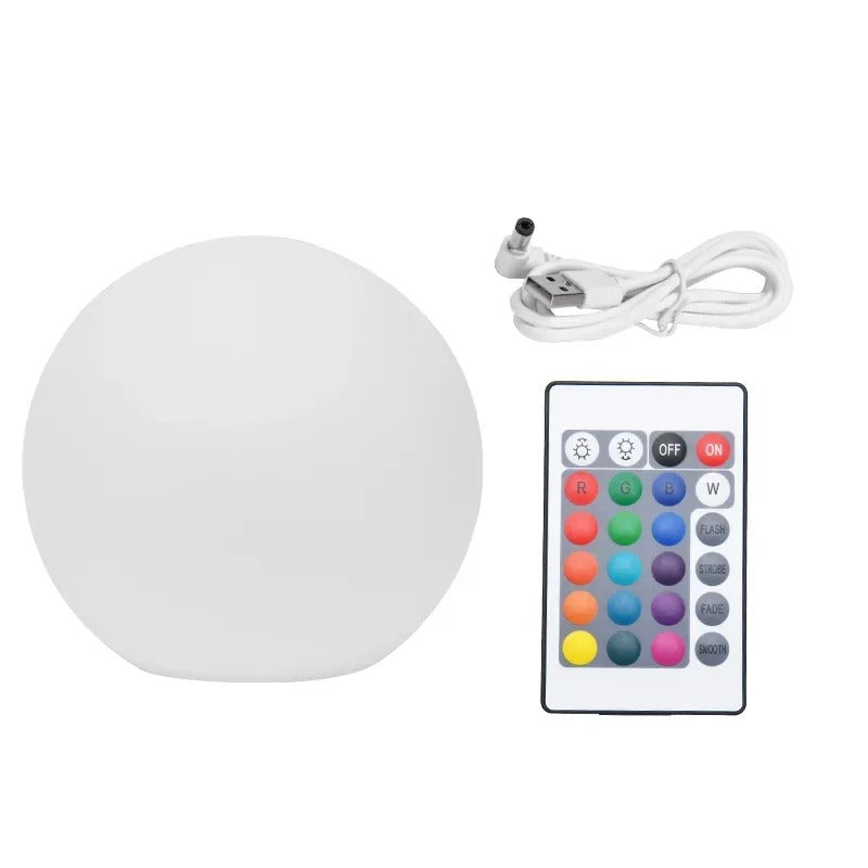 Waterproof Solar Garden Ball Lights – RGB LED Outdoor Lighting