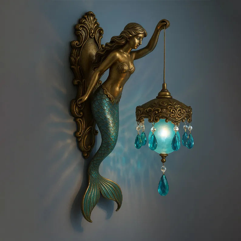 Artistic Wall Lamp with LED Lighting for Magical Accents