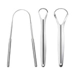 3-Piece Stainless Steel Tongue Cleaner Set | ZungenFrisch