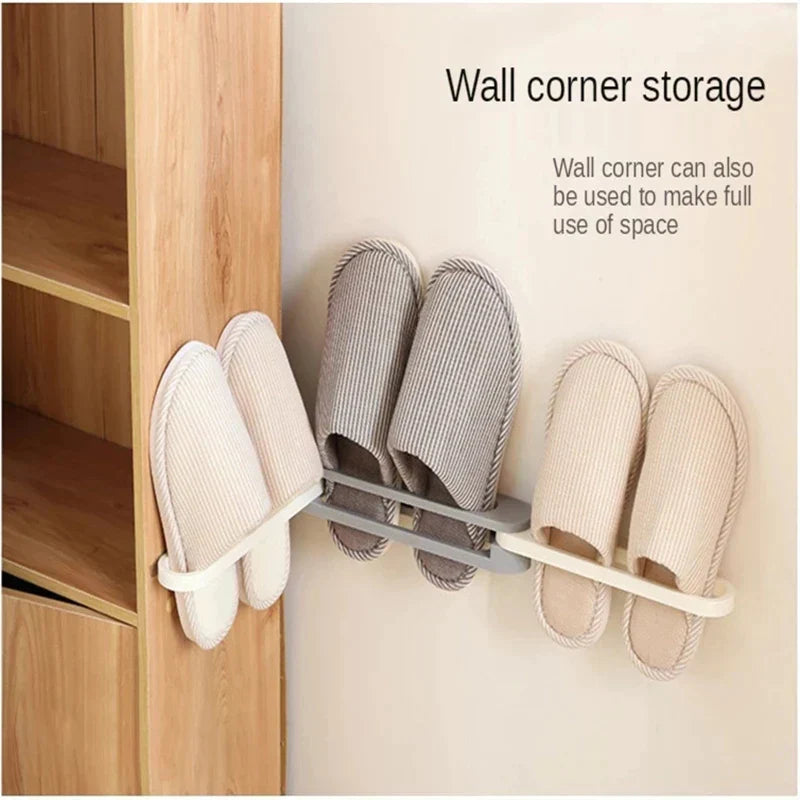Multifunctional Shoe Rack for the Bathroom