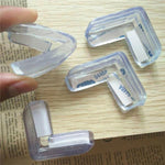 4-Piece Set of Silicone Protectors for Table Edges