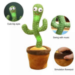 Cute Dancing Cactus Toy with Talking Story Field