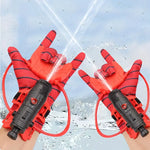 2-Piece Spider Web Design Water Blaster Gloves – Toy for Children aged 3-6 years