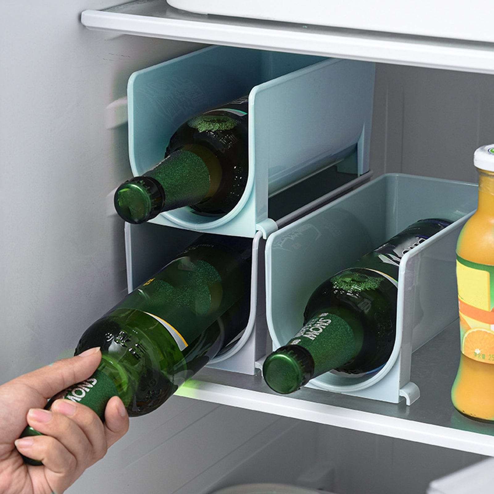 Transparenter 2-stufiger Rollwagen Organizer