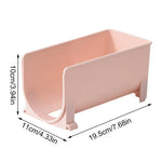 Transparenter 2-stufiger Rollwagen Organizer