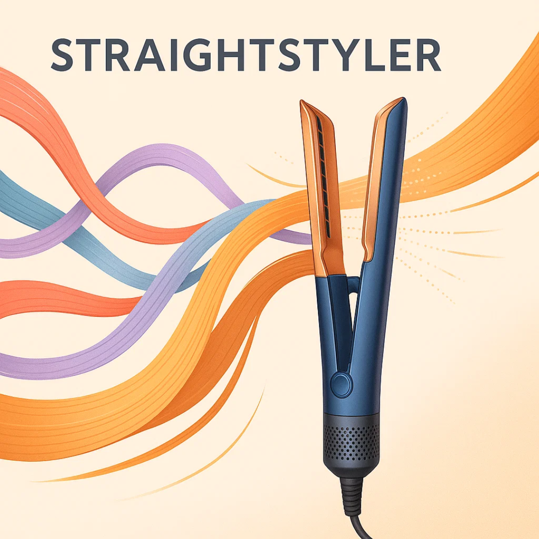 All-in-One Hair Dryer and Straightener for Perfect Hair Styling