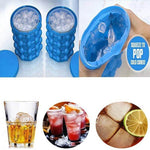 All-in-One Silicone Ice Cube Tray | Ice Cube Maker
