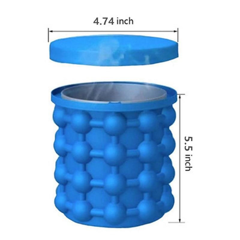 All-in-One Silicone Ice Cube Tray | Ice Cube Maker