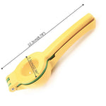 2-in-1 Aluminium Zitruspresse für Zitrone und Limette – Handpressgerät