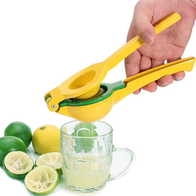 Praktischer 2-in-1 Zitrus Entsafter aus Aluminium