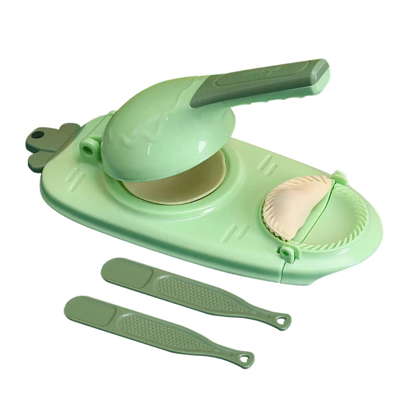 2-in-1 Dumpling Maker and Dough Press – Kitchen Tool for Making Dumplings