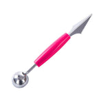 2-in-1 Eiskugel-Löffel und Edelstahl-Messer für Eiscreme