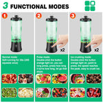 Mini Mixer - Tragbarer Elektrischer Entsafter und Smoothie-Maker 2 in 1