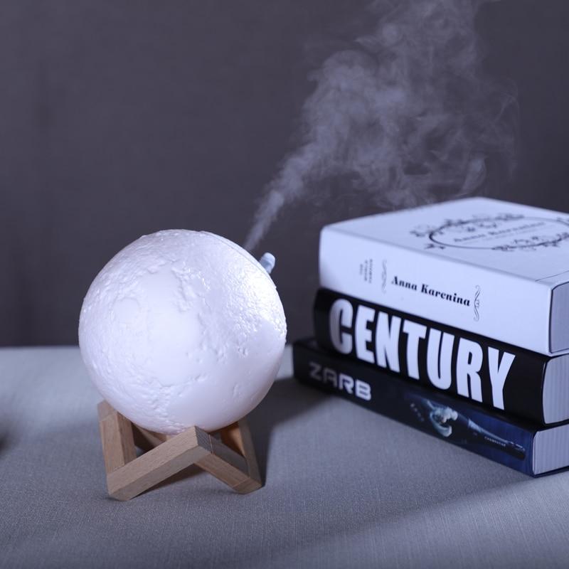 Multifunktionaler USB-Luftbefeuchter mit Nachtlicht und Aromadiffusor