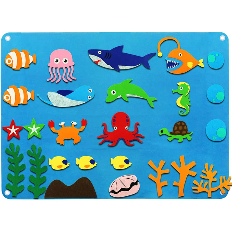Felt Worlds in Montessori Style