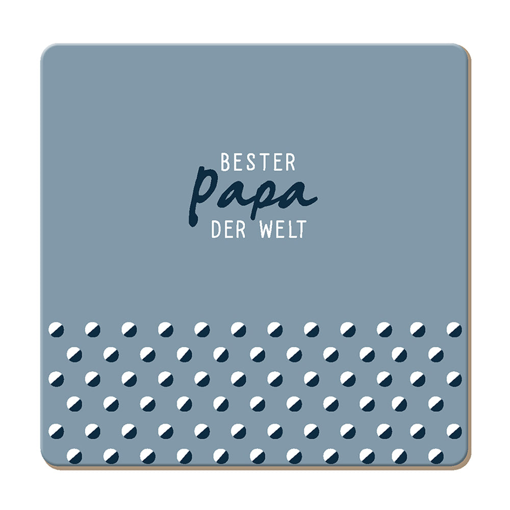 Korkuntersetzer für den besten Papa der Welt