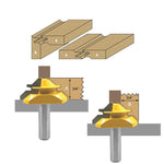 Domom Wood with 45-Degree Lock and Cutting Edge