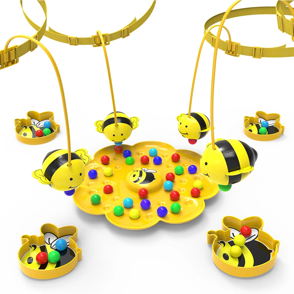 Funny skill game with bees