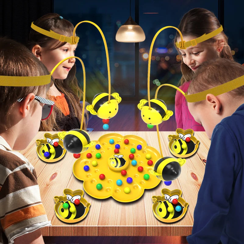 Funny skill game with bees