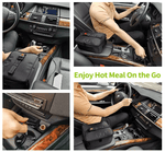 Electric Portable Food Warmer Lunch Box with 3-in-1 Plug