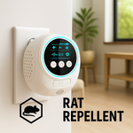 Ultrasonic Mouse Repellent | Chemical-Free, Silent, and Effective for Indoor and Outdoor Use