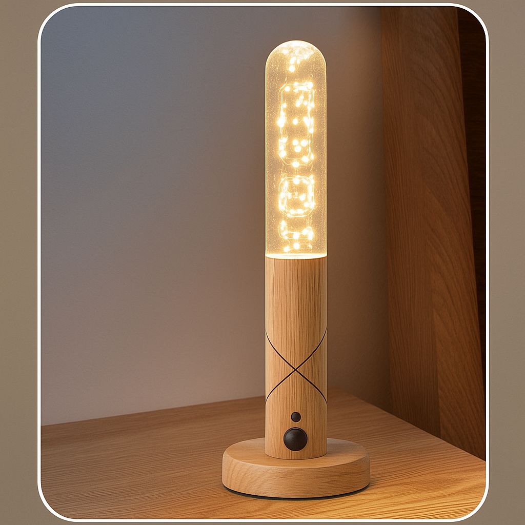 Magnetische LED Tischlampe mit Dimmer und Bewegungssensor