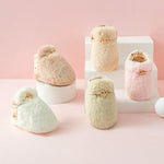Baby socks with velvety material - Fluffy slippers