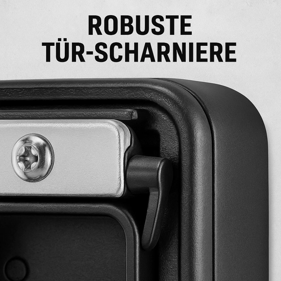 Wetterfeste Schlüsselbox zur Wandmontage – Schlüsselaufbewahrung für außen