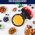 Kompakte Waffelzauber-Maschine für köstliche Snacks