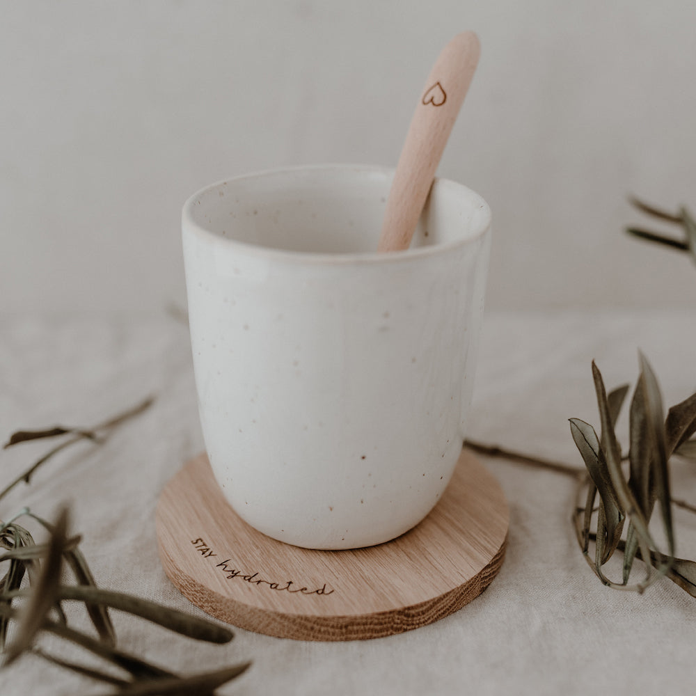 Elegant Oak Coasters for Stylish Drink Presentation