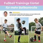 Training belt for football to improve ball control