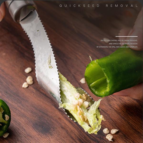 Stainless Steel Vegetable Core Remover | FruchtGenuss