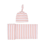 Swaddle and Hat Set – Gentle Swaddling Blanket for Newborns