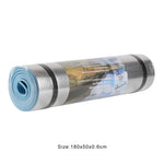 Komfortable Trainingsmatte für Yoga und Fitness | 180 × 50 × 0,6 cm