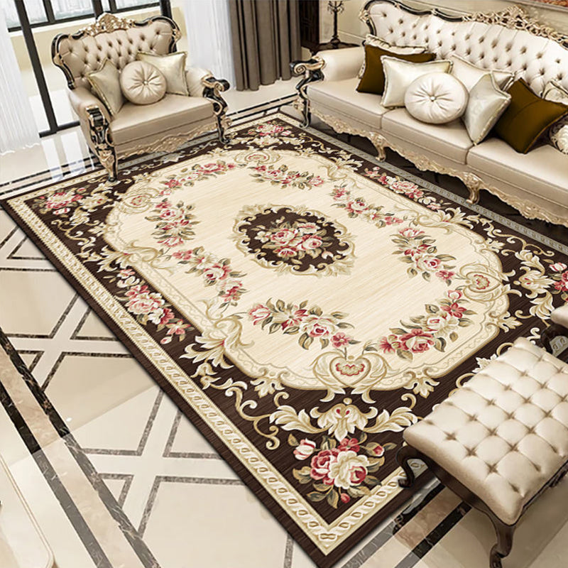 Colourfully patterned rug for stylish living spaces