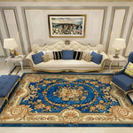 Colourfully patterned rug for stylish living spaces