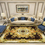 Colourfully patterned rug for stylish living spaces