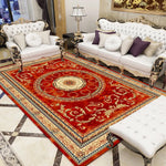 Colourfully patterned rug for stylish living spaces