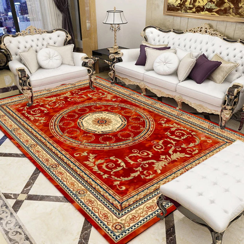 Colourfully patterned rug for stylish living spaces