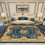 Colourfully patterned rug for stylish living spaces