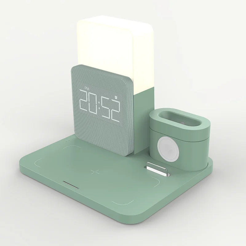 LumiCharge - Elegante Lade- und Lichtstation für Ihr Schlafzimmer