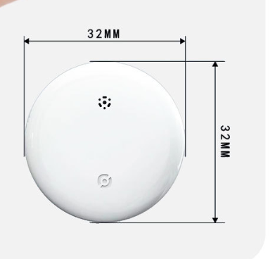 Smart GPS Key and Pet Tracker with iOS Find Function